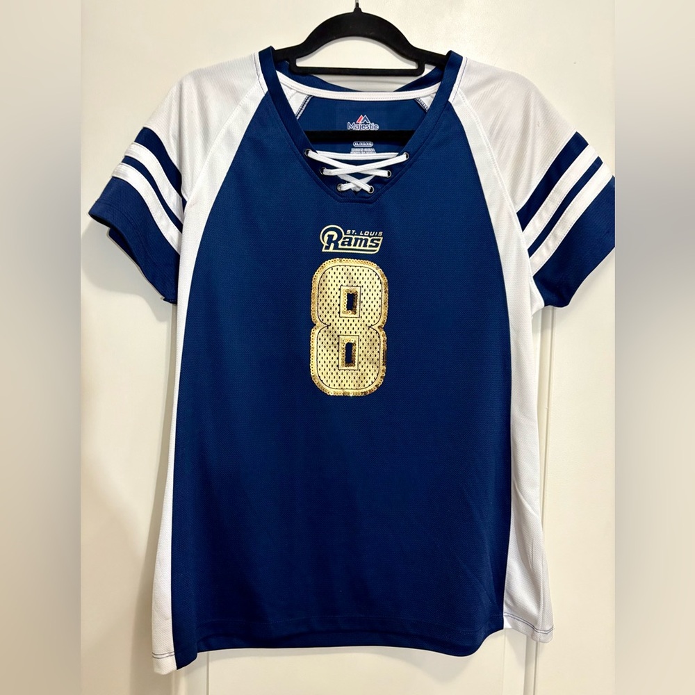 Los Angeles Rams Blue and White Jersey